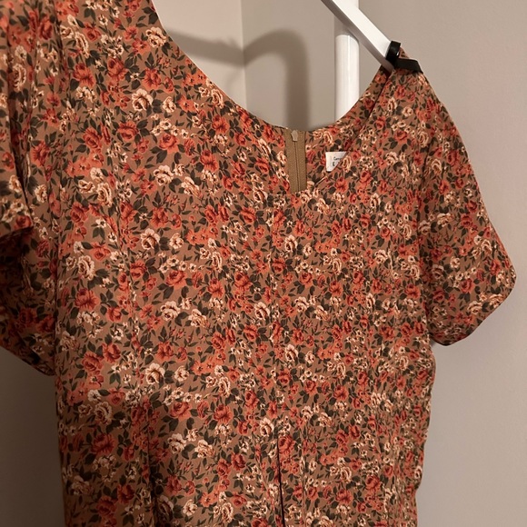 Vintage Express Floral Jumpsuit - Picture 2 of 2
